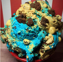 Load image into Gallery viewer, Blue Velvetella (Nutella Half Bakeddd) Pro-Dough

