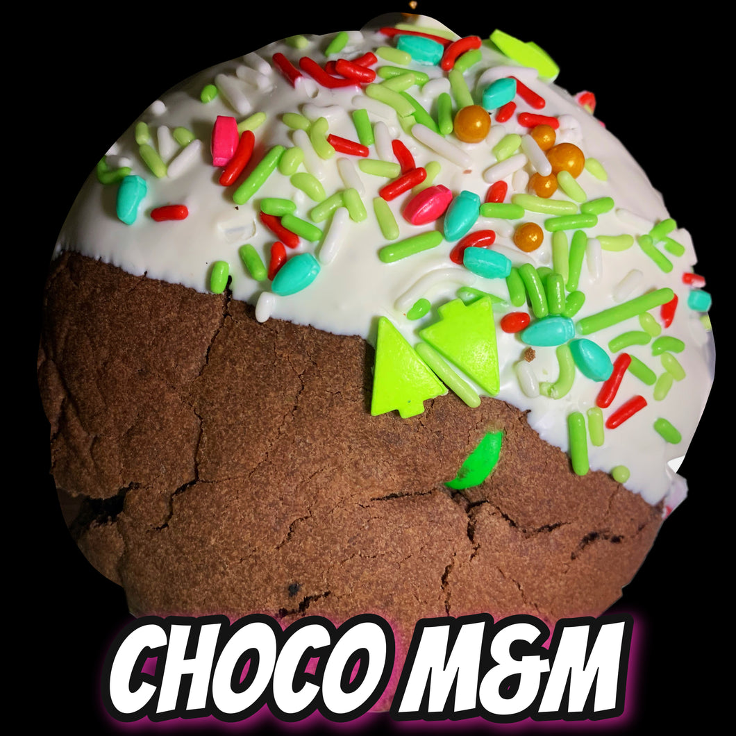 Choco M&M Glam Cookie