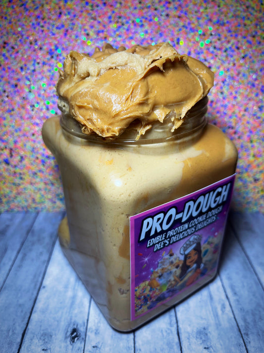 PB OD (Peanut Butter Over-Dose) Pro-Dough 38oz – edible protein cookie dough from Dough Palace