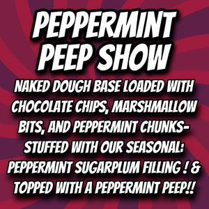 Peppermint Peep Show Glam Cookie