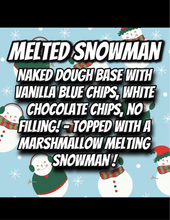 Load image into Gallery viewer, Melted Snowman Glam Cookie
