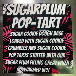 Sugar Plum Pop-Tart Glam Cookie