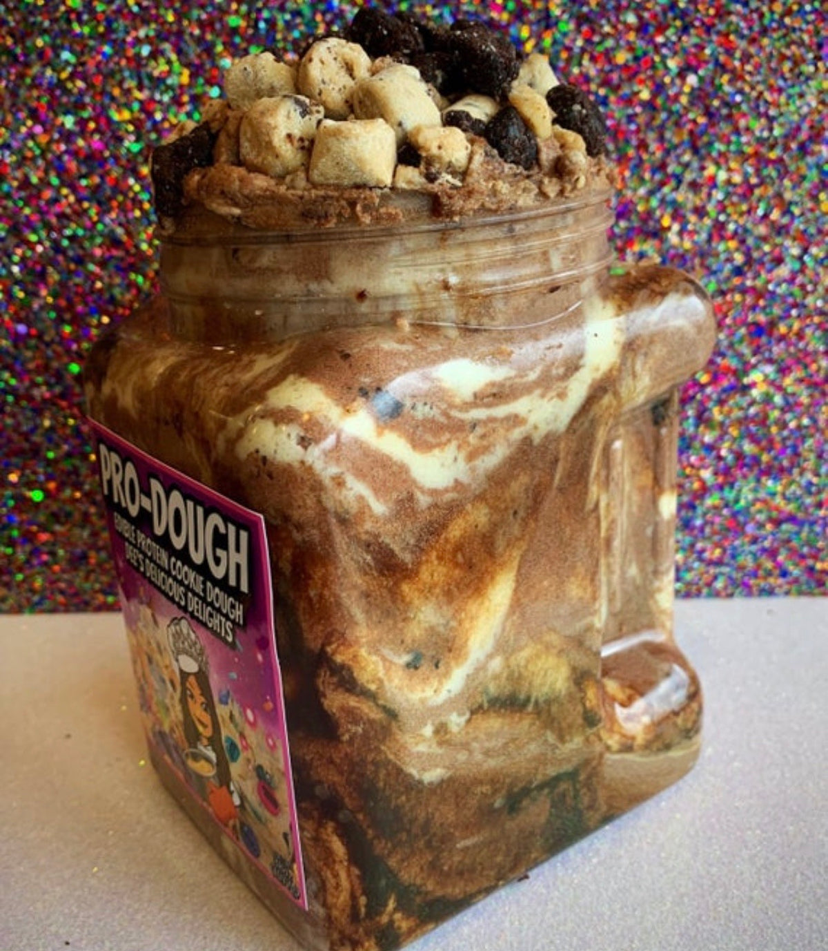 Half Bakeddd Pro-Dough 38oz – edible protein cookie dough from Dough Palace