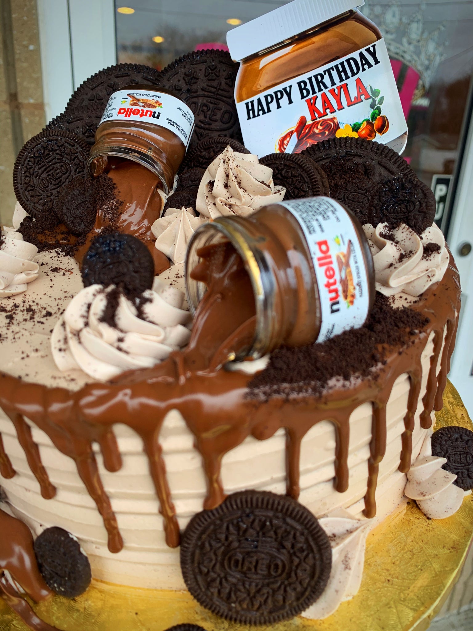 Nutella Chocolate Cake - This Celebrated Life