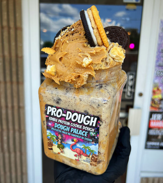 Ritzoreo Swirl Pro-Dough 38oz – edible protein cookie dough from Dough Palace