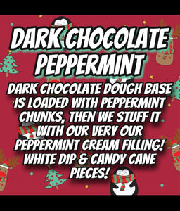 Dark Choc Peppermint Glam Cookie