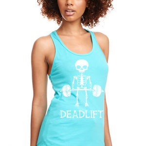 Deadlift Skeleton Tank Top