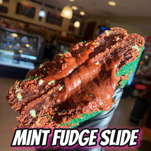 Mint Fudge Slide Glam Cookie
