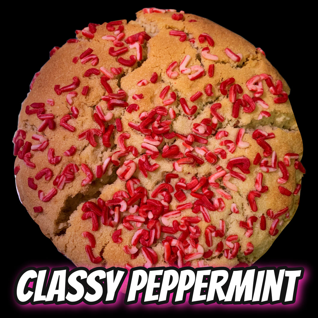 Classy Peppermint Glam Cookie