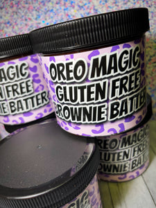 Gluten Free Oreo Magic Brownie Batter