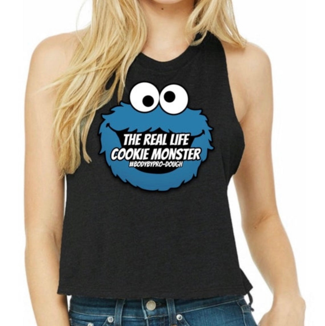 Cookie Monster Crop Tank