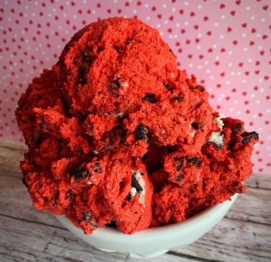 Red Velvet Oreo Pro-Dough (Vegan Friendly) – edible protein cookie dough from Dough Palace