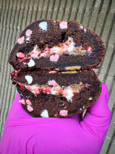 Chocolate Strawberry Cheesecake Glam Cookie