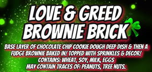 Lover & Greed Brownie Brick