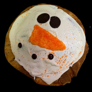Frosty the Sugar Cookie Glam Cookie