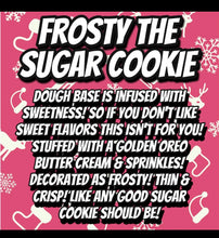Load image into Gallery viewer, Frosty the Sugar Cookie Glam Cookie
