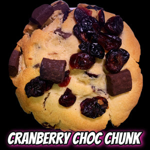 Cranberry Choc Chunk Glam Cookie