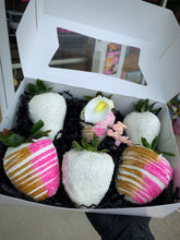 Load image into Gallery viewer, Custom Chocolate Covered Strawberries Box
